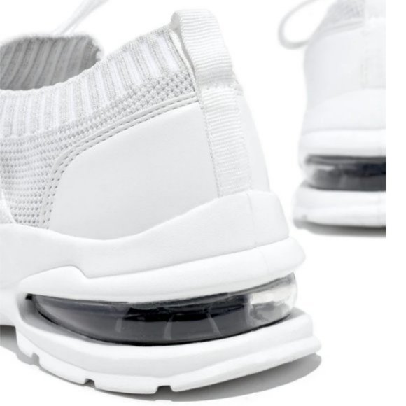 Flyknit Slip On Sneaker in White - Picture 6 of 6